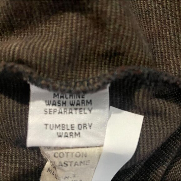 NEW Cut Loose Size Medium  Top Blouse Long Sleeve Mock Neck - Picture 9 of 10